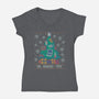 Quarantree-womens v-neck tee-xMorfina