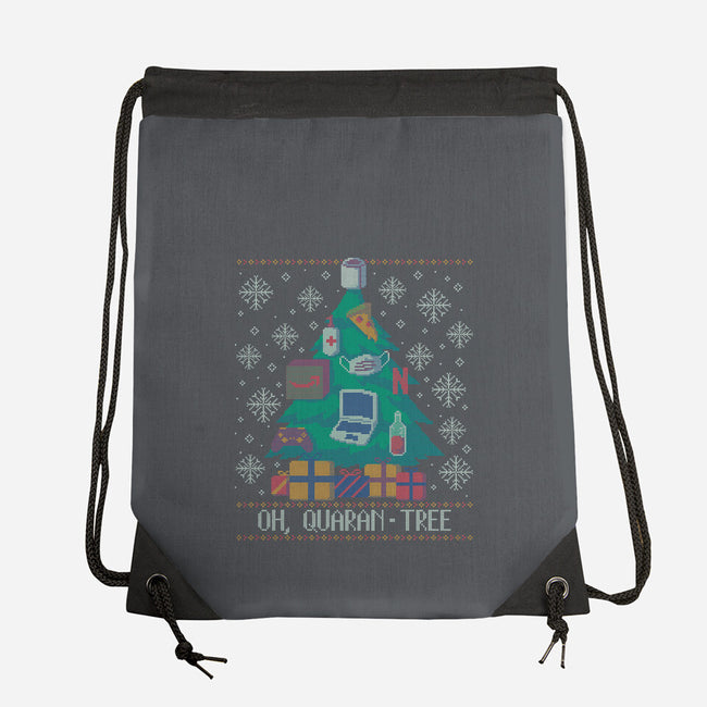Quarantree-none drawstring bag-xMorfina