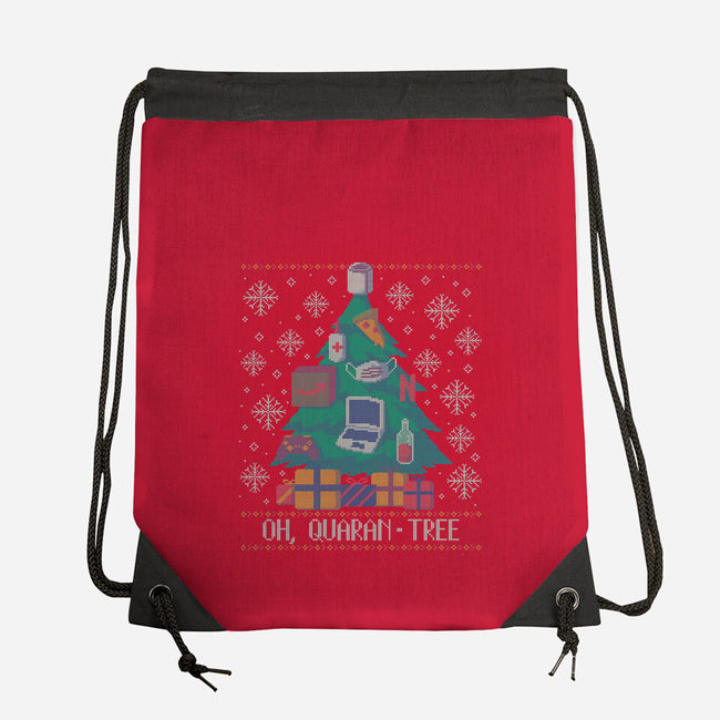 Quarantree-none drawstring bag-xMorfina