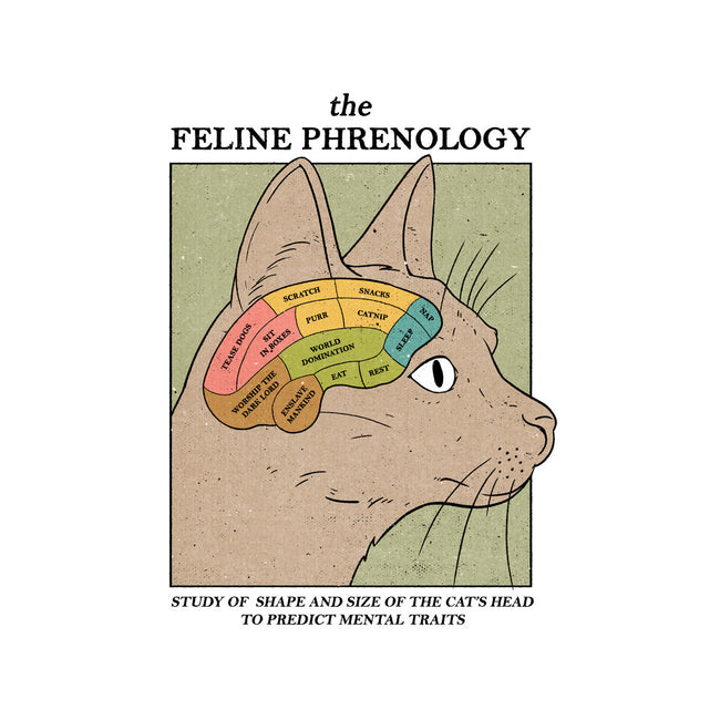 The Feline Phrenology-unisex basic tee-Thiago Correa