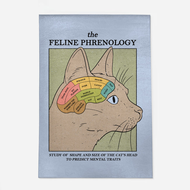 The Feline Phrenology-none indoor rug-Thiago Correa