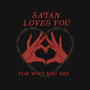 Satan Loves You-none adjustable tote-Thiago Correa