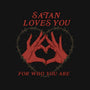 Satan Loves You-none basic tote-Thiago Correa