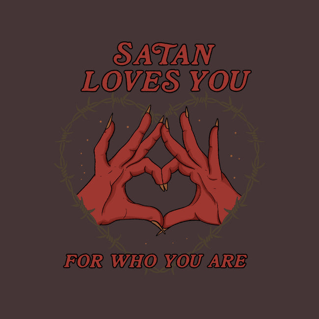 Satan Loves You-none basic tote-Thiago Correa