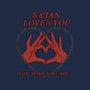 Satan Loves You-unisex crew neck sweatshirt-Thiago Correa