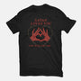 Satan Loves You-youth basic tee-Thiago Correa