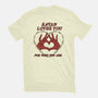 Satan Loves You-womens fitted tee-Thiago Correa