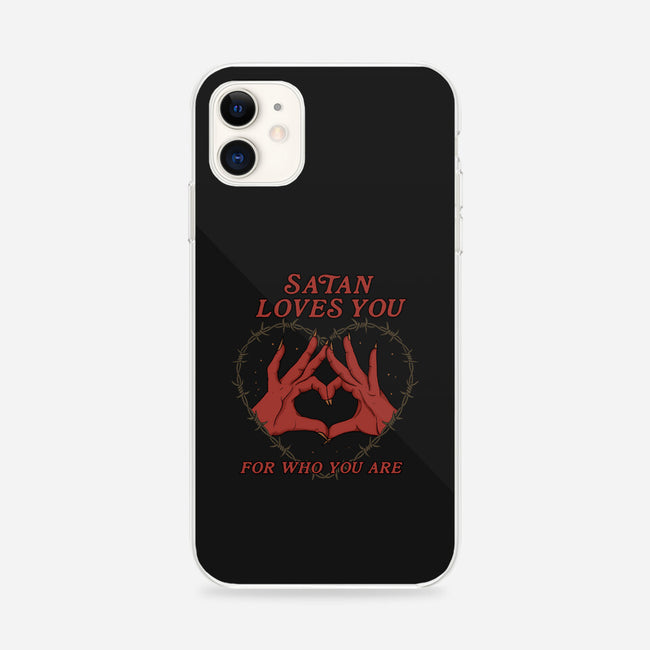 Satan Loves You-iphone snap phone case-Thiago Correa