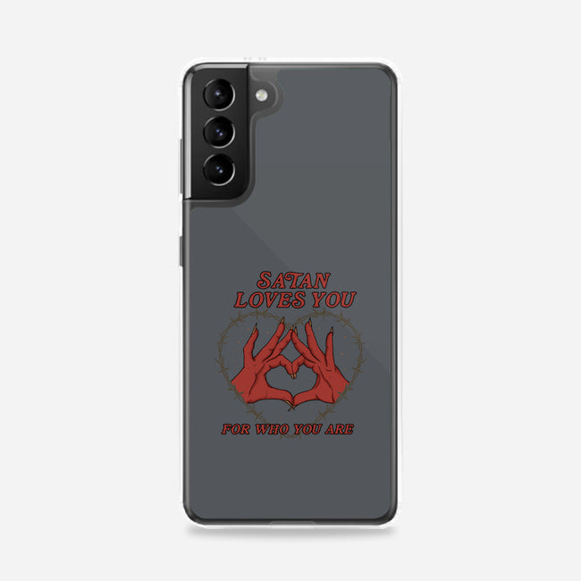 Satan Loves You-samsung snap phone case-Thiago Correa