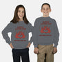 Satan Loves You-youth crew neck sweatshirt-Thiago Correa