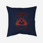 Satan Loves You-none removable cover w insert throw pillow-Thiago Correa