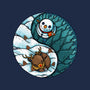 Yin Yang Winter-none removable cover w insert throw pillow-Vallina84