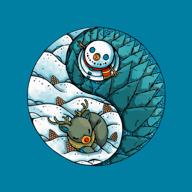 Yin Yang Winter-womens basic tee-Vallina84