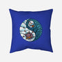 Yin Yang Winter-none removable cover w insert throw pillow-Vallina84