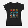 Book RPG-womens v-neck tee-Vallina84