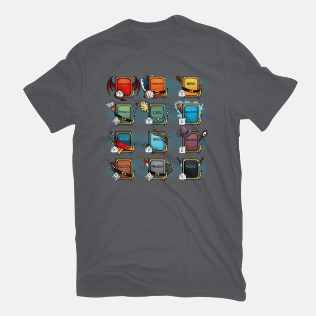 Book RPG-unisex basic tee-Vallina84