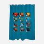 Book RPG-none polyester shower curtain-Vallina84