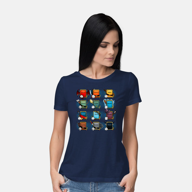Book RPG-womens basic tee-Vallina84