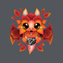 Dragon Of Leaves-none removable cover w insert throw pillow-NemiMakeit