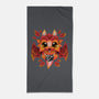 Dragon Of Leaves-none beach towel-NemiMakeit