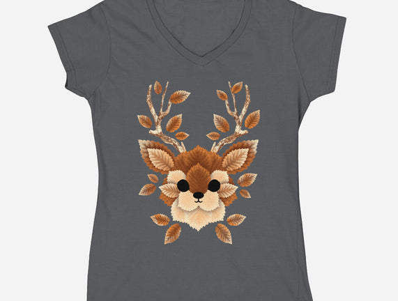 Deer Of Leaves