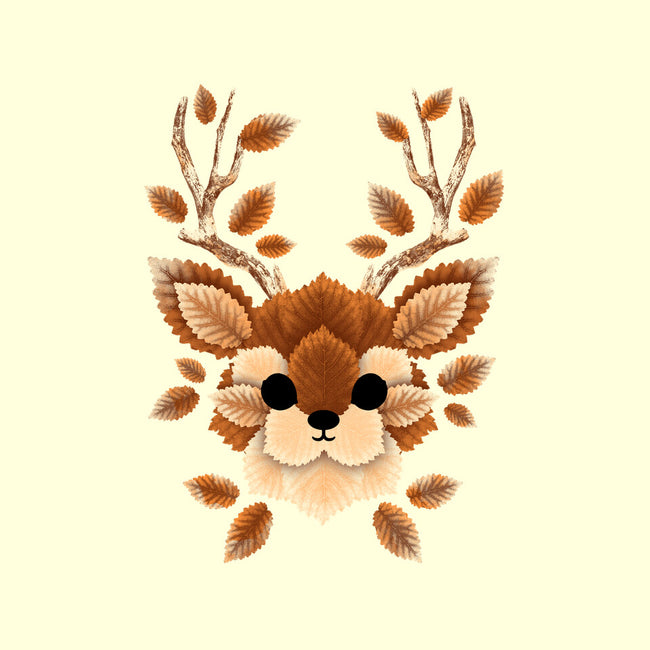 Deer Of Leaves-none fleece blanket-NemiMakeit