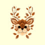 Deer Of Leaves-none glossy sticker-NemiMakeit