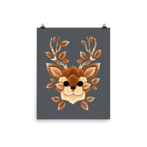 Deer Of Leaves