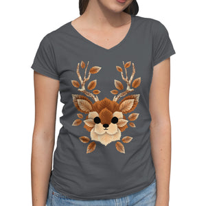 Deer Of Leaves