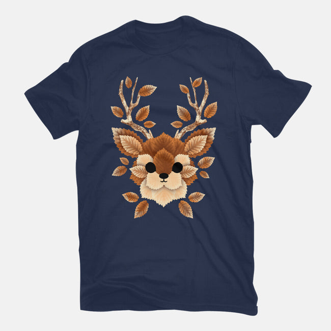 Deer Of Leaves-unisex basic tee-NemiMakeit