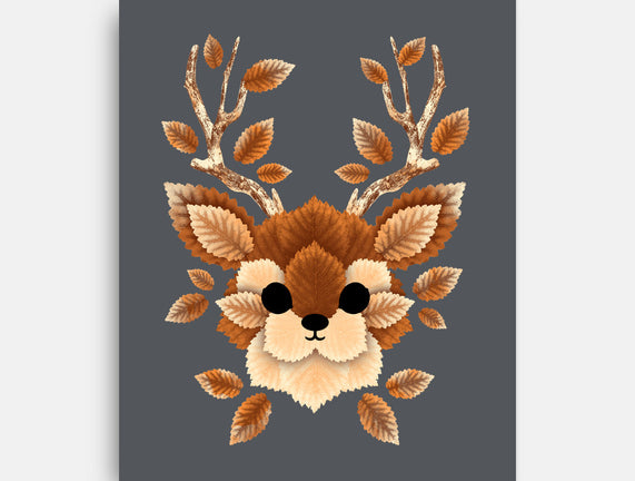 Deer Of Leaves