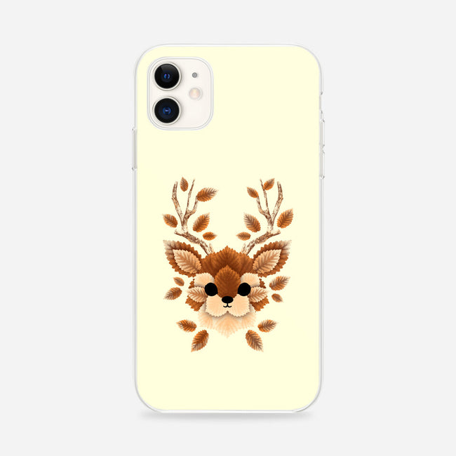 Deer Of Leaves-iphone snap phone case-NemiMakeit