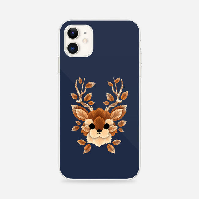 Deer Of Leaves-iphone snap phone case-NemiMakeit