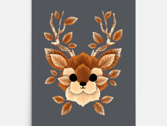 Deer Of Leaves