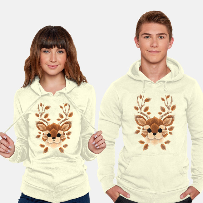 Deer Of Leaves-unisex pullover sweatshirt-NemiMakeit