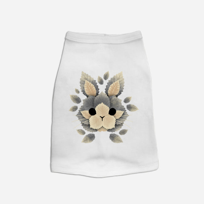 Bunny Of Leaves-dog basic pet tank-NemiMakeit