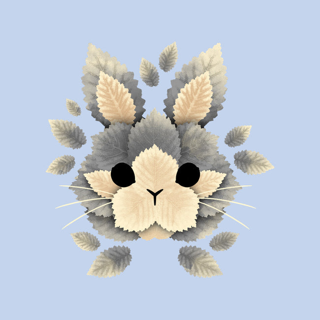 Bunny Of Leaves-none removable cover w insert throw pillow-NemiMakeit