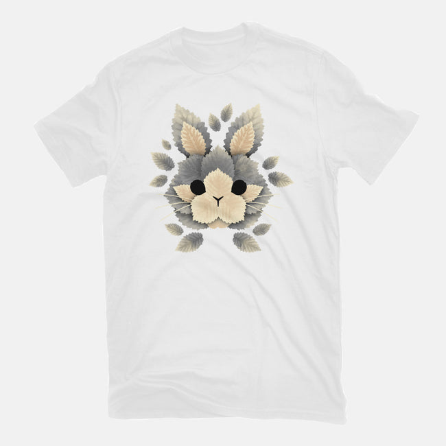 Bunny Of Leaves-mens basic tee-NemiMakeit