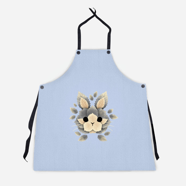 Bunny Of Leaves-unisex kitchen apron-NemiMakeit