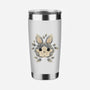 Bunny Of Leaves-none stainless steel tumbler drinkware-NemiMakeit