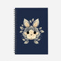 Bunny Of Leaves-none dot grid notebook-NemiMakeit