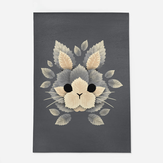 Bunny Of Leaves-none indoor rug-NemiMakeit