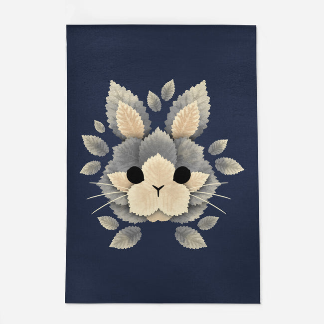 Bunny Of Leaves-none indoor rug-NemiMakeit