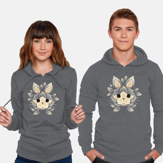 Bunny Of Leaves-unisex pullover sweatshirt-NemiMakeit