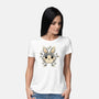 Bunny Of Leaves-womens basic tee-NemiMakeit