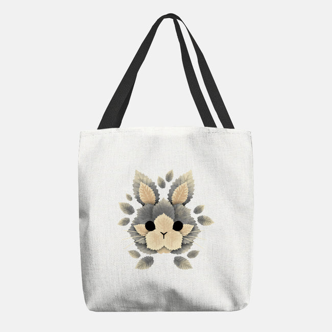 Bunny Of Leaves-none basic tote-NemiMakeit