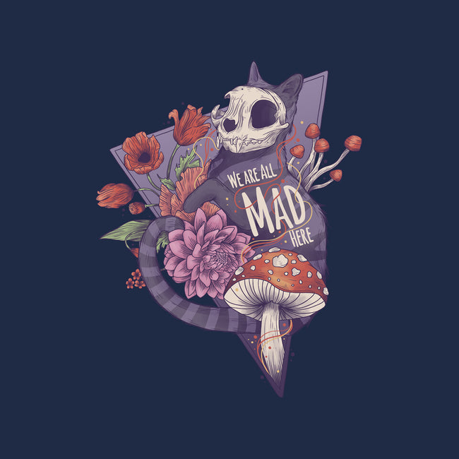 We Are All Mad Here-womens racerback tank-Jess.Adams.Creates