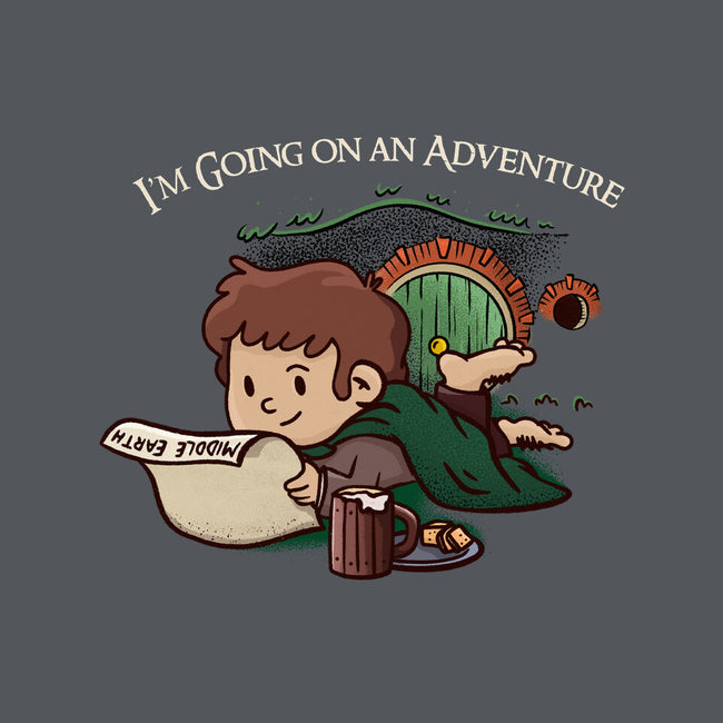 I'm Going On An Adventure-none removable cover w insert throw pillow-doodletoots