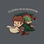 I'm Going On An Adventure-womens basic tee-doodletoots