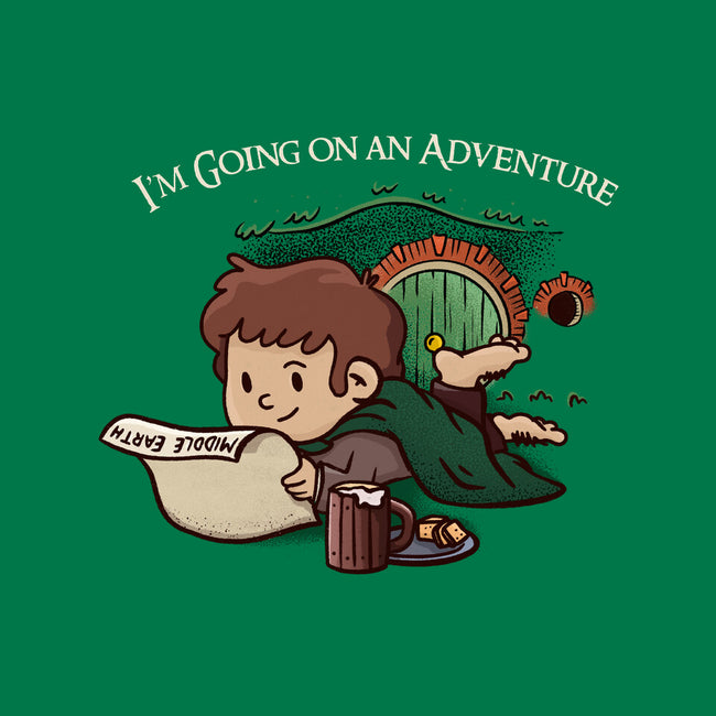 I'm Going On An Adventure-none removable cover w insert throw pillow-doodletoots